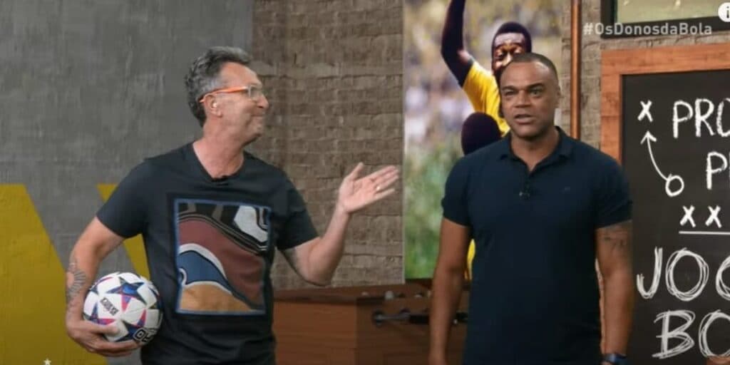Após brigas, Neto convoca Denílson para o Donos da Bola e manda recado: "Deixa eu contar uma coisa"