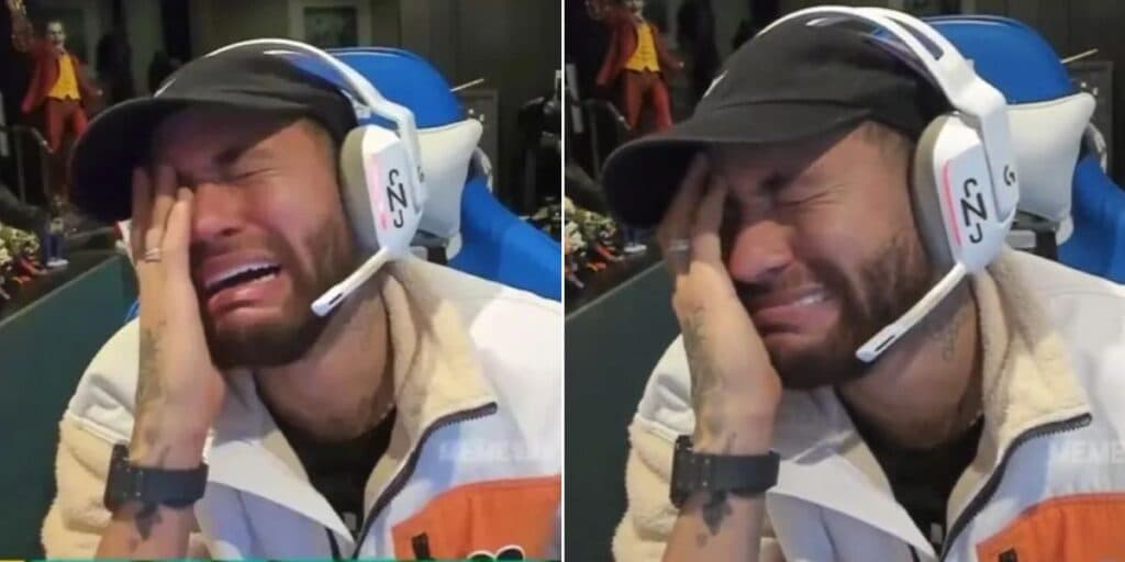 Neymar perde fortuna em casas de apostas e cai em lágrimas ao vivo durante transmissão