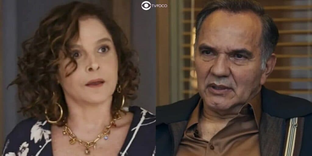 Bomba em Travessia - Núbia dá rasteira no filho e devolve ações que Ari roubou de Guerra