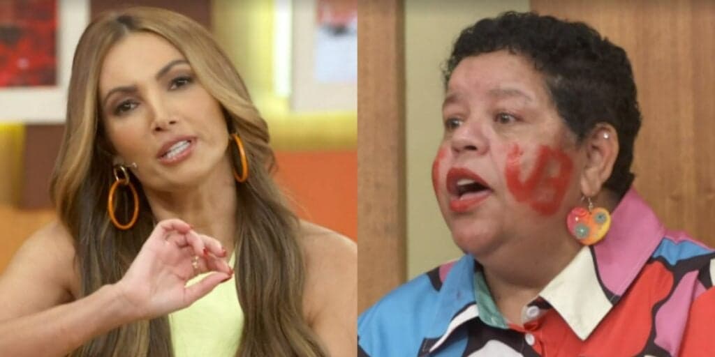 Mulher da plateia interrompe Patrícia Poeta com gritos e se revolta no Encontro ao vivo: "Opa"
