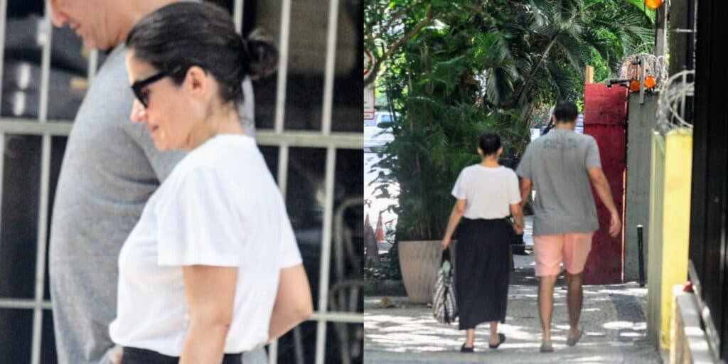 Fotos inéditas: Renata Vasconcellos tem rara aparição de mãos dadas com grande amor, que também é da Globo