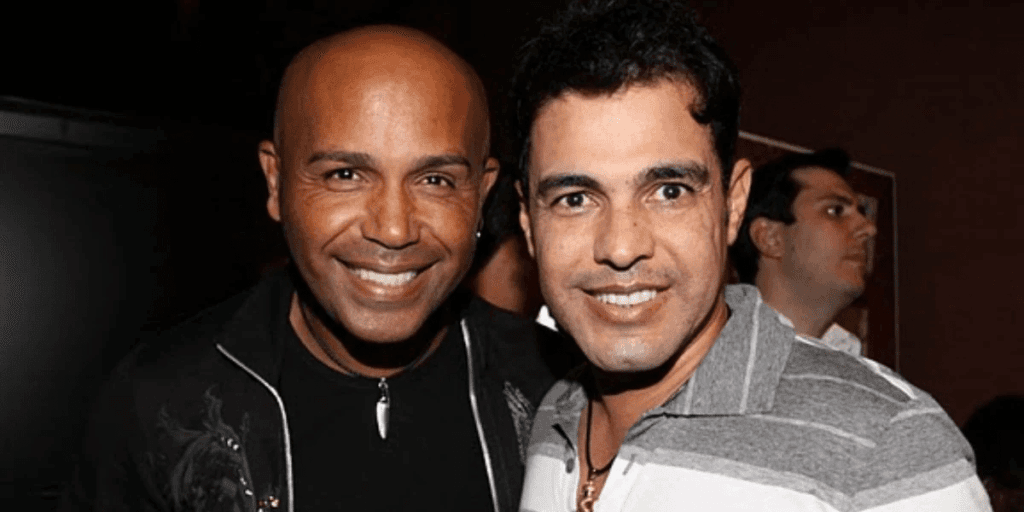 Rick com Zezé Di Camargo (Foto: Reprodução, Instagram)