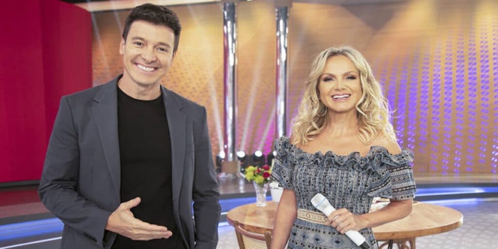 Record 'esquece' Rodrigo Faro, traz de volta Eliana e divulga a loira em sua programação de domingo
