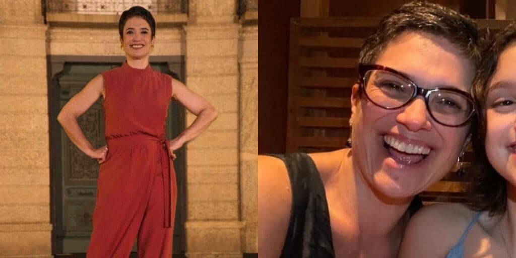 Recatada, Sandra Annenberg surge ao lado da filha e todos se chocam com a semelhança