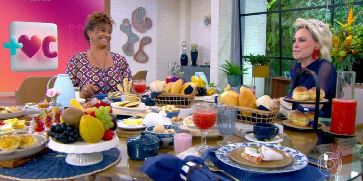 Solange Couto participou do "Mais Você", de Ana Maria Braga (Foto: Reprodução/TV Globo) Solange Couto participou do "Mais Você", de Ana Maria Braga (Foto: Reprodução/TV Globo)
