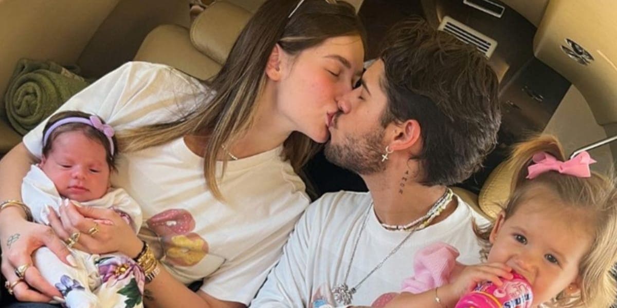 O cantor Zé Felipe e a esposa, Virgínia Fonseca juntos tem dois filhos (Foto: Reprodução - Instagram)