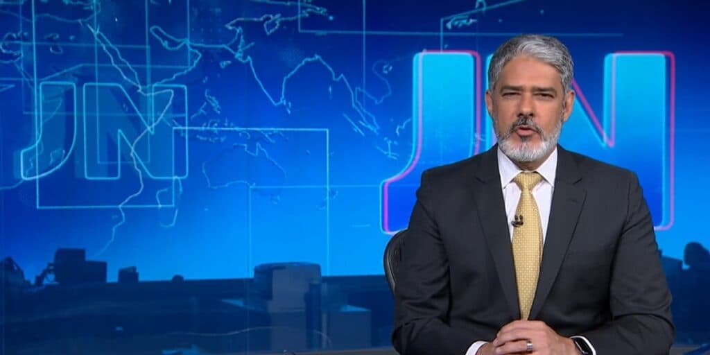 Ao vivo, William Bonner anuncia morte de artista, mostra cena no ‘Caldeirão’ do Mion e comove: “Levado às pressas”