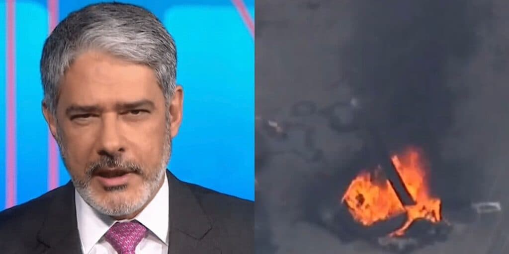 Bonner entra na programação da Globo com imagens aterrorizantes e paralisa o país com notícia