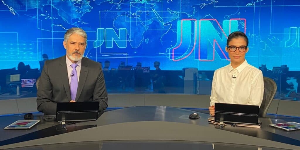 Renata Vasconcellos diz o que William Bonner fez com ela ao vivo no Jornal Nacional: "Aquele momento''