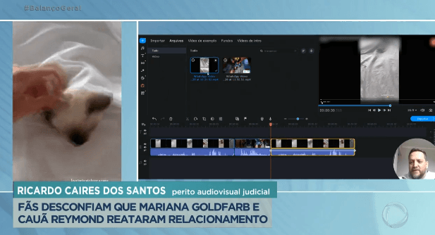 Perito comparou as vozes e comprovou não ser Cauã Reymond (Foto Reprodução/Internet)