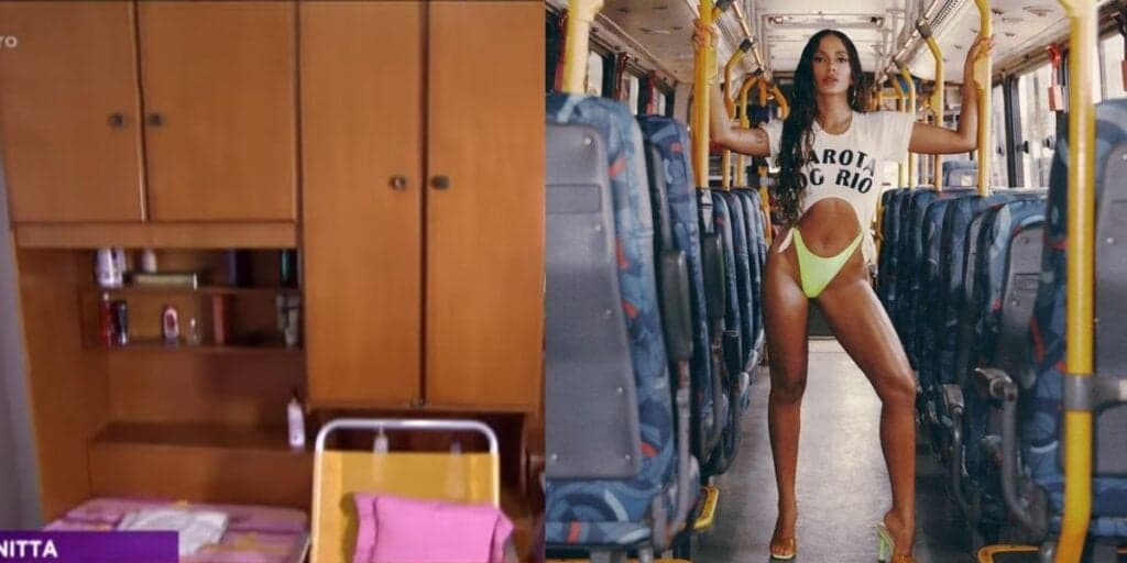 Porta de madeira, decoração simples e cozinha minúscula: a casa humilde onde Anitta vivia em comunidade