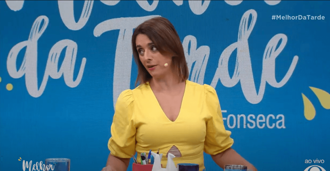 Catia Fonseca dá opinião sobre o programa "É De Casa", da Globo (Foto Reprodução/Youtube)