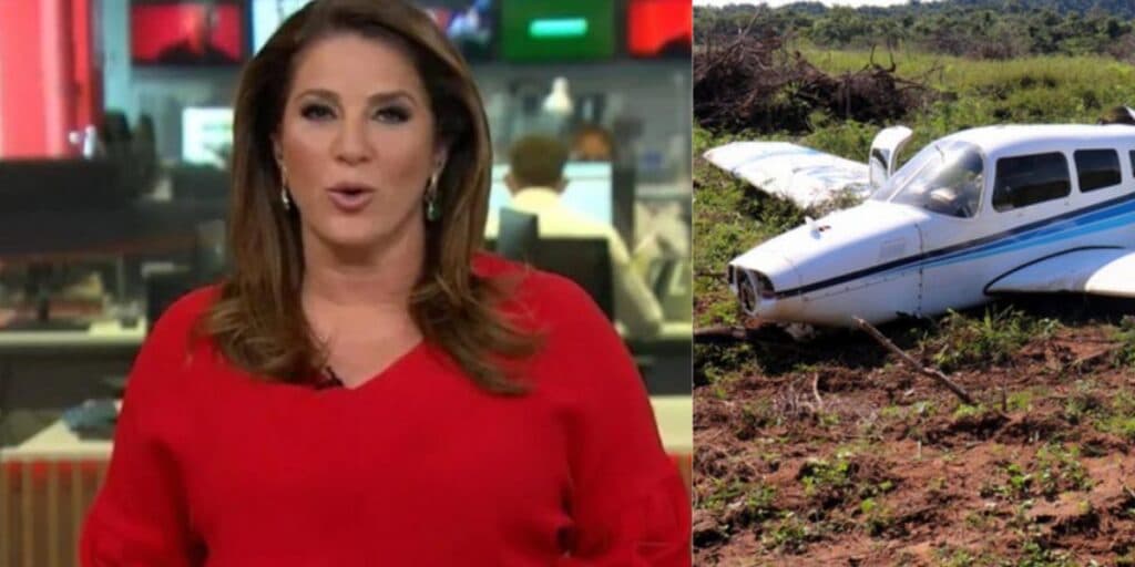 Christiane Pelajo, da GloboNews, expõe queda de avião de sertaneja e choque com corpo: "Vi que era ela"
