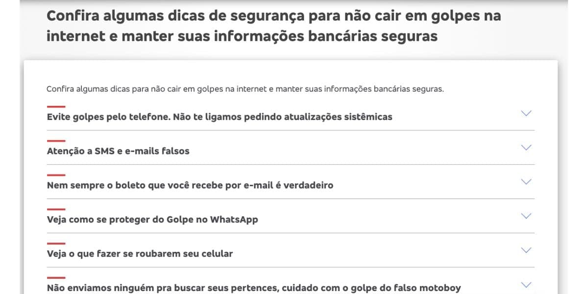 Bradesco dá dicas para clientes não cairem em. golpe (Foto: Reprodução / Internet)
