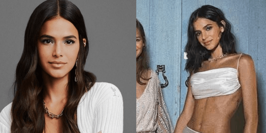 Idênticas: tente não se confundir ao ver a irmã discreta de Bruna Marquezine, muito igual à ela