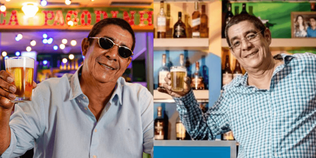 Estátua, palco, capacidade para 800 pessoas e em um estádio: o bar absurdo do Zeca Pagodinho
