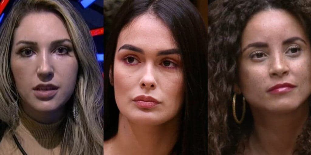 Enquete BBB23 - Amanda, Larissa e Domitila estão no paredão; vote em quem você quer que saia!