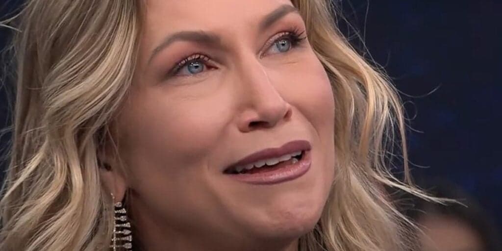Anne Lottermann chorou no palco do Faustão e perda da famosa comoveu o público: “Eu iria enfrentar”