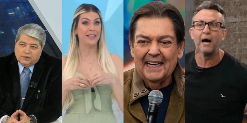 Os salários de Datena, Faustão, Renata Fan e Neto são a coisa mais absurda que você verá hoje