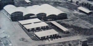 A Curtume Central quando foi fundada em Maringá (Foto/Reprodução: Maringá Histórica)