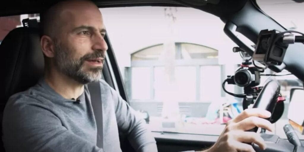 Alerta: Próprio CEO da Uber vira motorista e fica surpreso com o que descobre que os usuários fazem