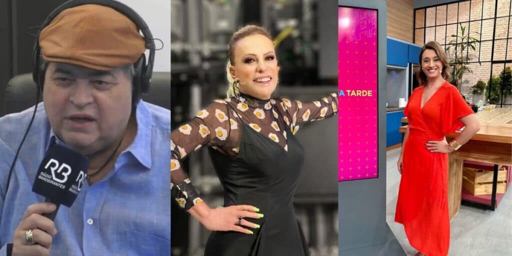Ao vivo, Datena foi sincero ao comparar Ana Maria com Catia Fonseca e não escondeu: "Muito melhor"