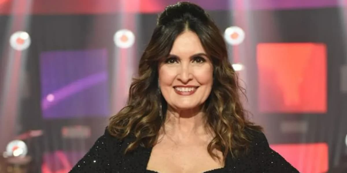 Fátima Bernardes no "The Voice Brasil" (Foto: Divulgação/TV Globo)
