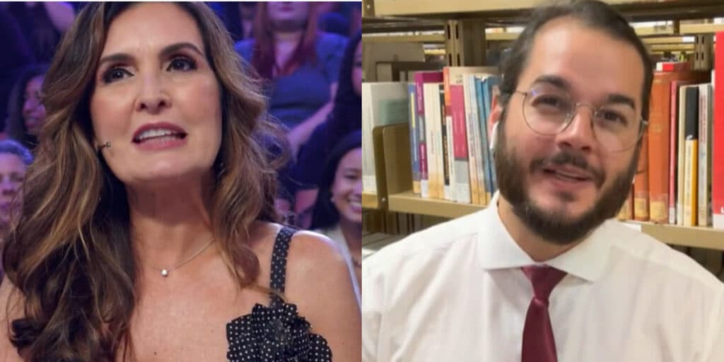 No Domingão, Túlio expõe o que tem passado e recado é dado para Fátima Bernardes: "Melancólico e até raivosa"