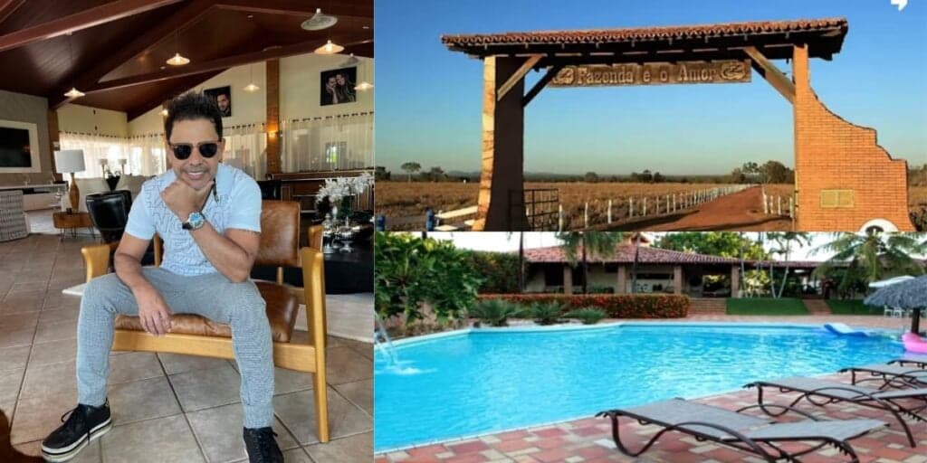 R$65 milhões, centenas de gados e lago particular: a absurda fazenda 'É o Amor' de Zezé Di Camargo