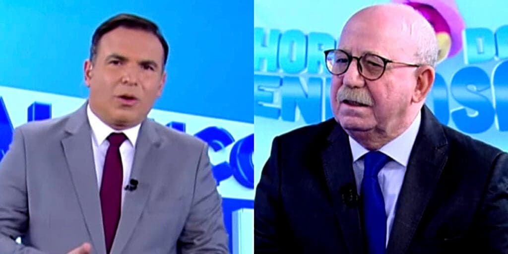 Lombardi não comparece ao Balanço Geral, na Record, e Gottino anuncia substituto: "Está comigo"
