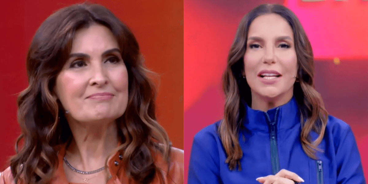 Fátima Bernardes e Ivete Sangalo  (Foto: Reprodução/Globo)