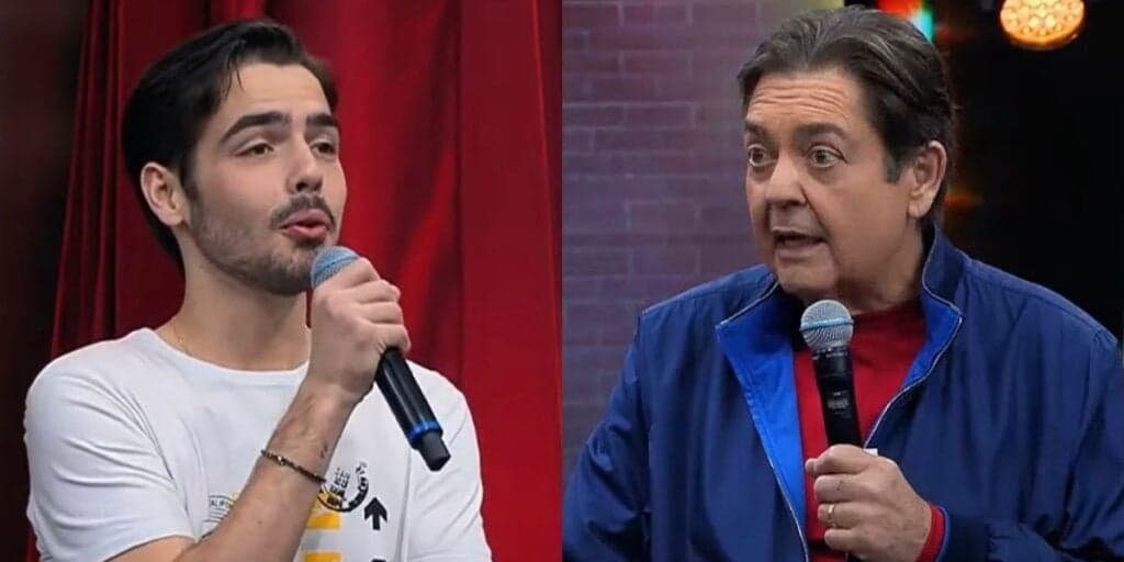 João Guilherme e Faustão trocam farpas na Band, filho dá resposta dura ao pai e se defende: “Alma de idoso”