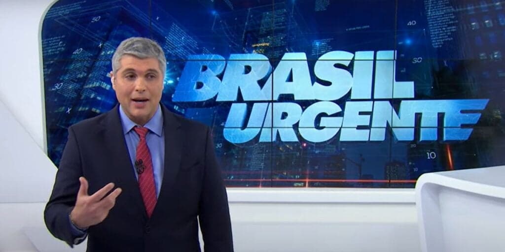 Agora: Sem Datena, filho dá notícia bomba em jornal da Band e mostra cena chocante ao vivo na emissora