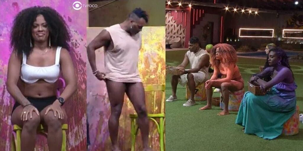 BBB23 - Como assim? Marvvila e Nicácio tiram a roupa na 'Discórdia' e treta explode entre os brothers