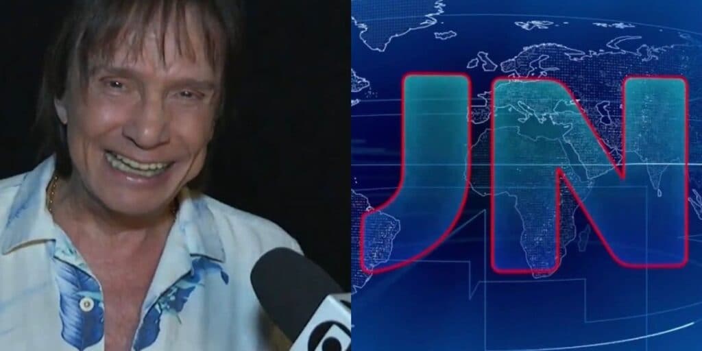 Roberto Carlos vira notícia no Jornal Nacional, choro toma conta da Globo e relato comove: “O tempo me deu”