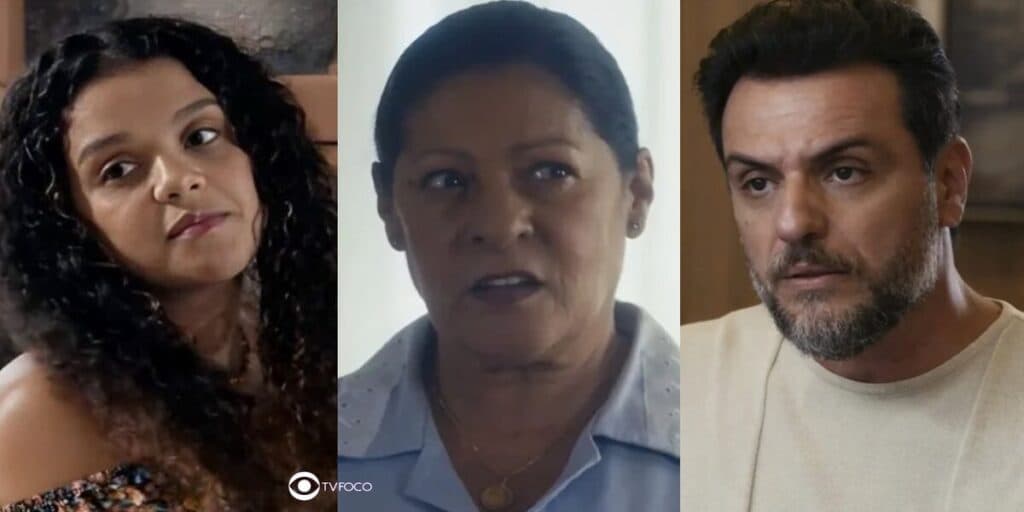 Travessia - Karina cede à chantagem, Creusa incentiva Brisa a dar rasteira em Ari e Moretti é desmascarado
