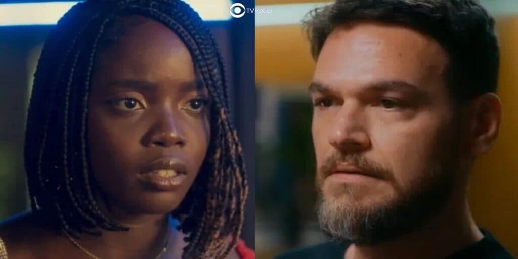Vai na Fé - Theo perde o juízo e ataca Kate debaixo do nariz da esposa e do filho: "Minha amante"