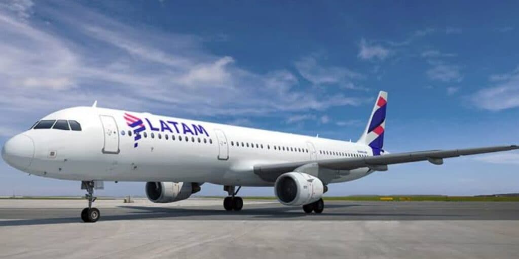 LATAM faz anúncio para clientes (Reprodução: Internet)