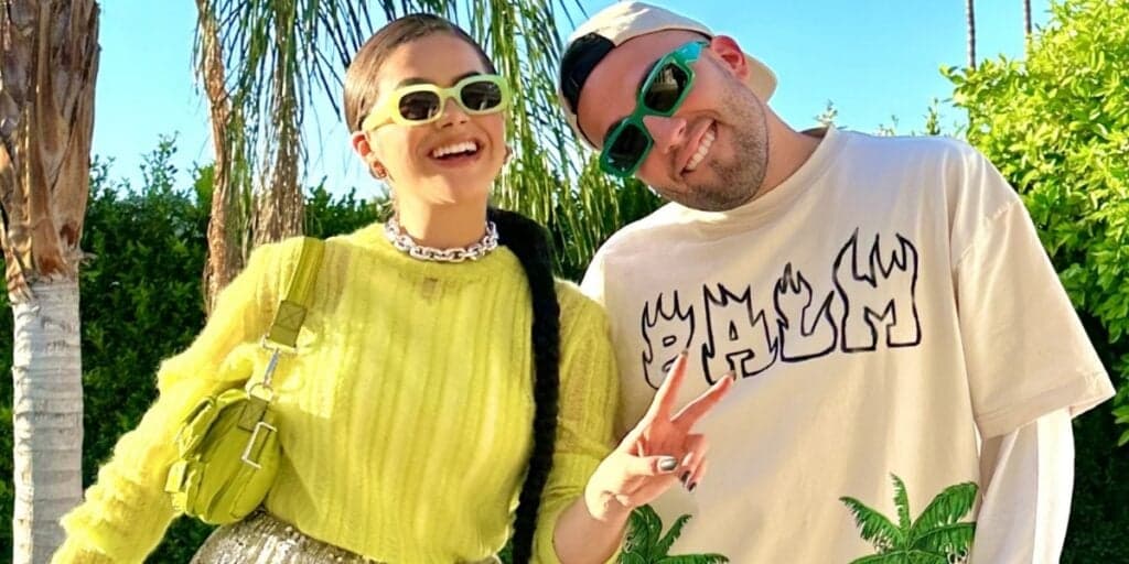 Lucas Rangel curte o Coachella com Maisa