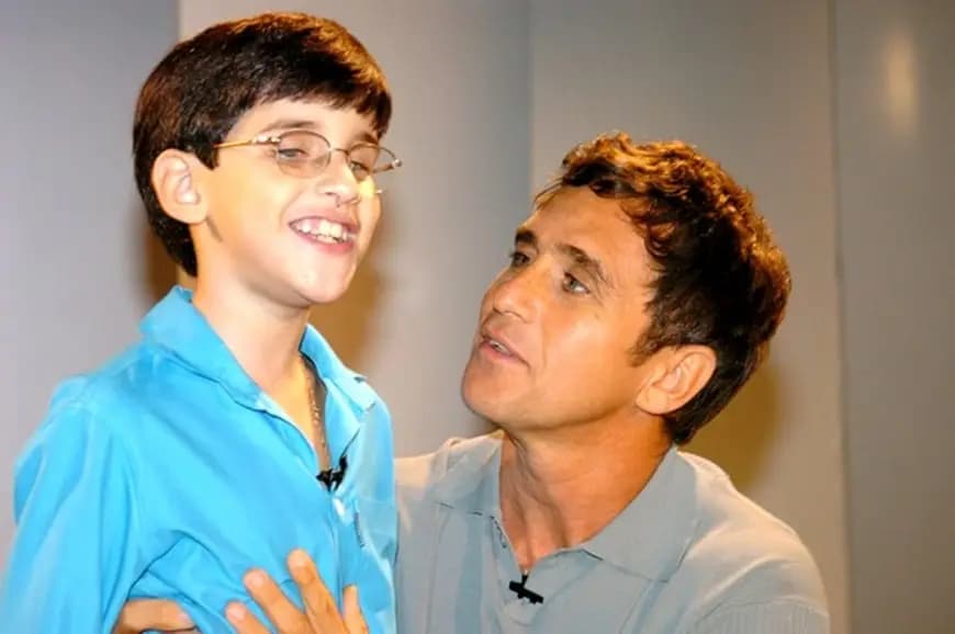 Astro mirim de América cresceu e mudou de profissão. Foto: Reprodução/Globo