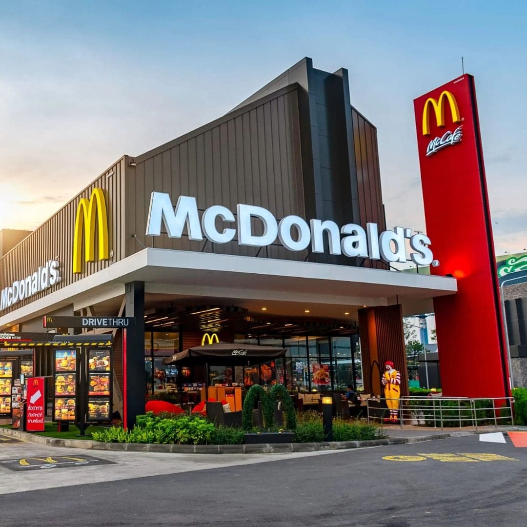 McDonalds tem uma grande rede de fast food (Reprodução - McDonalds)