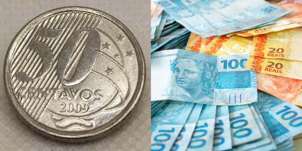 Quer colocar até 4 mil reais no bolso? Moeda de 0,50 hoje vale uma boa grana que ninguém imaginava