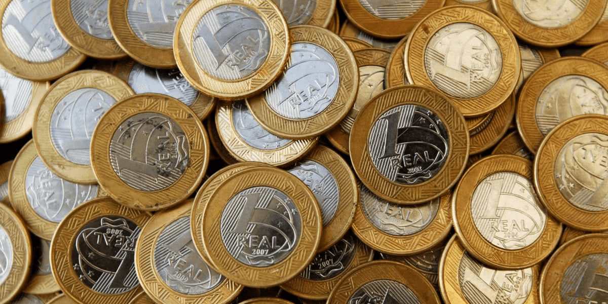 Moedas de 1 real (Foto: Reprodução, casa da Moeda)