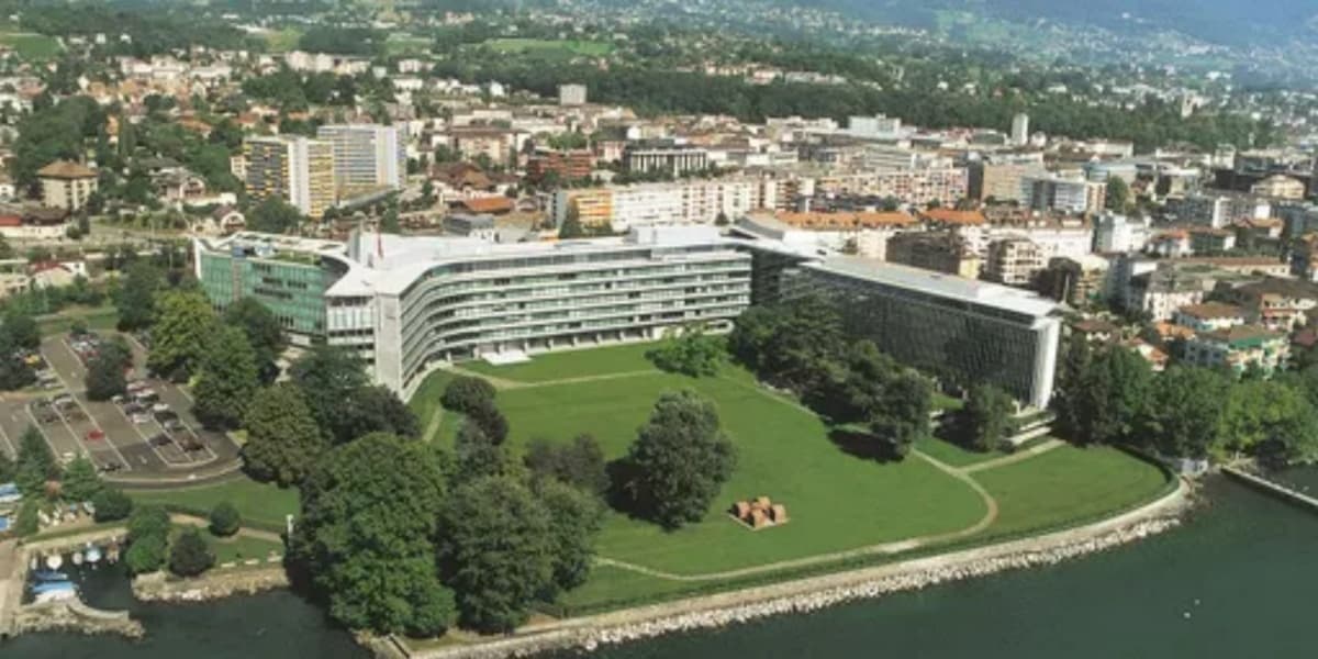 Sede da Nestlé na Suíça (Foto: Reprodução/Globo Rural)