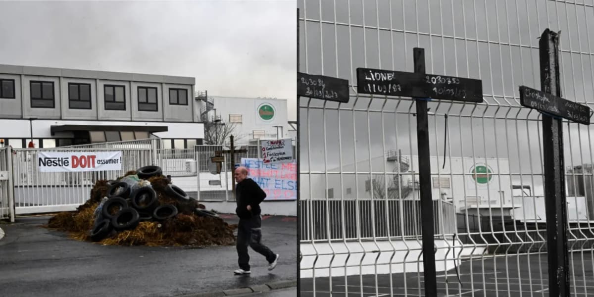 Nestlé anuncia fechamento de fábrica na França - Foto: Reprodução/Internet Nestlé anuncia fechamento de fábrica na França - Foto: Reprodução/Internet