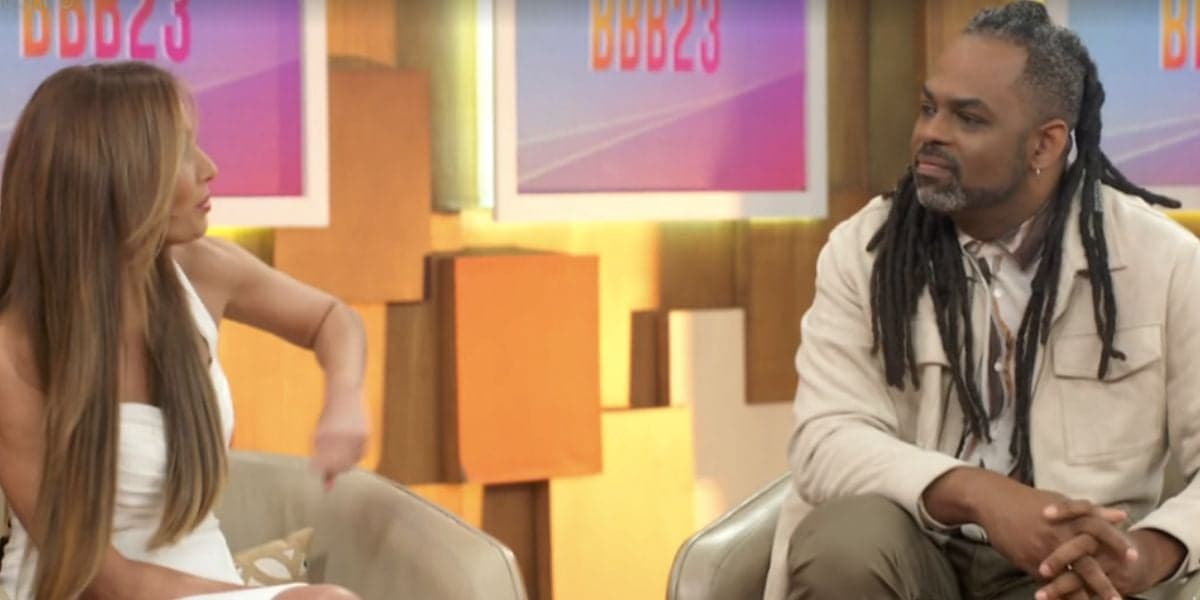 Patrícia Poeta e Manoel Soares no Encontro (Foto: Reprodução / Globo)