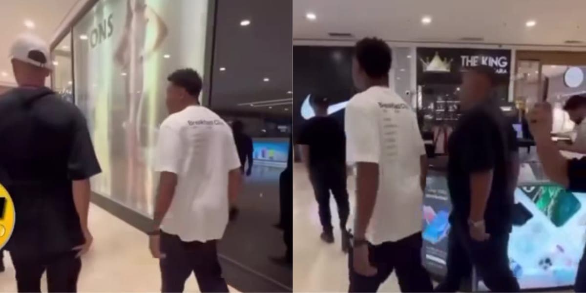 Paulo André foi flagrado rodeado de seguranças em evento vazio (Reprodução: Instagram)