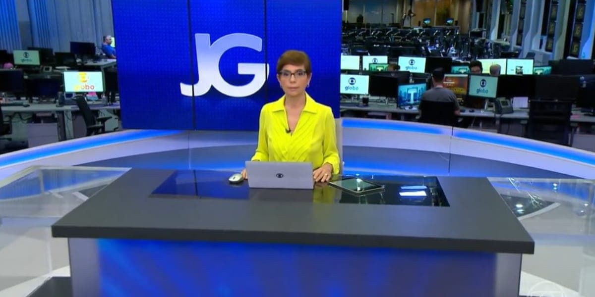Renata Lo Prete nos estúdios do Jornal da Globo (Reprodução: Globo) Renata Lo Prete nos estúdios do Jornal da Globo (Reprodução: Globo)