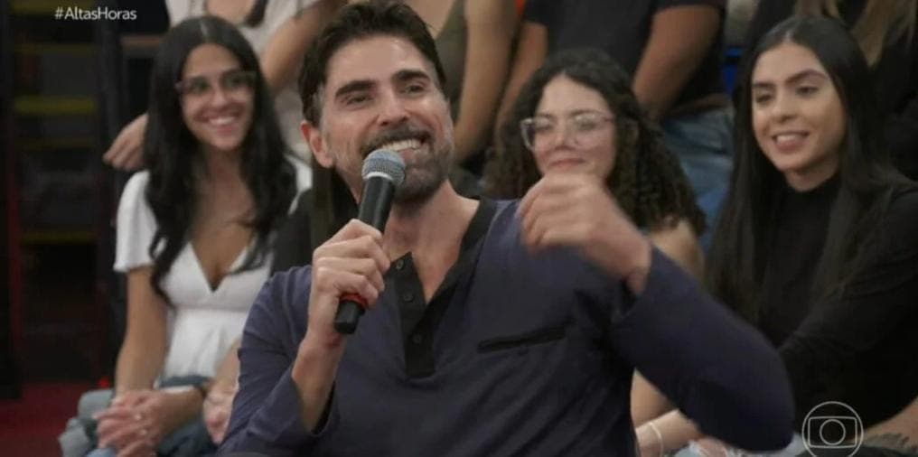 O ator participou do Altas Horas e foi muito sincero em suas declarações (Reprodução: Globo)