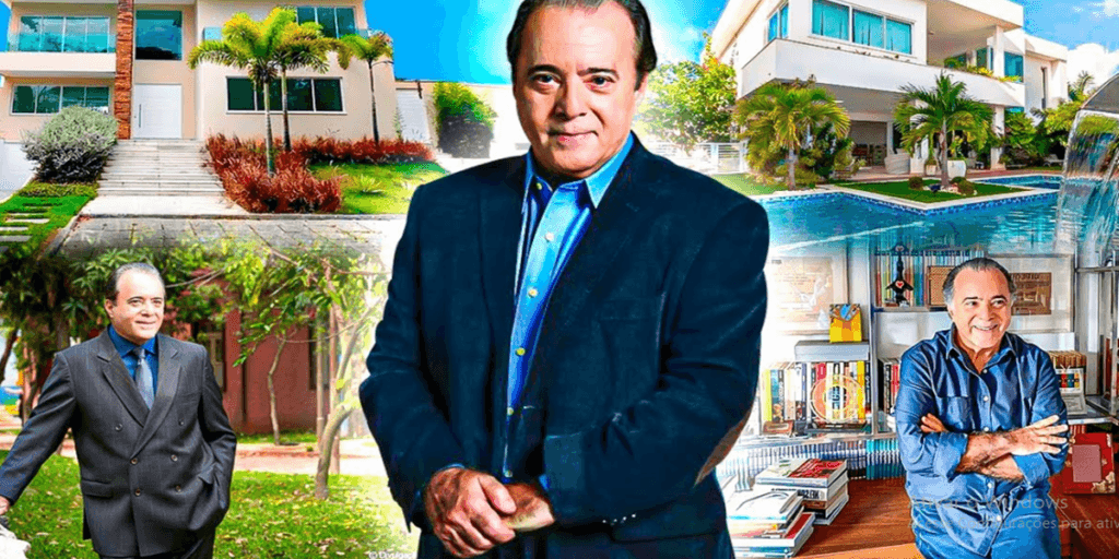 Fachada branca, estilo colonial e em área nobre: os poucos detalhes da mansão discreta de Tony Ramos